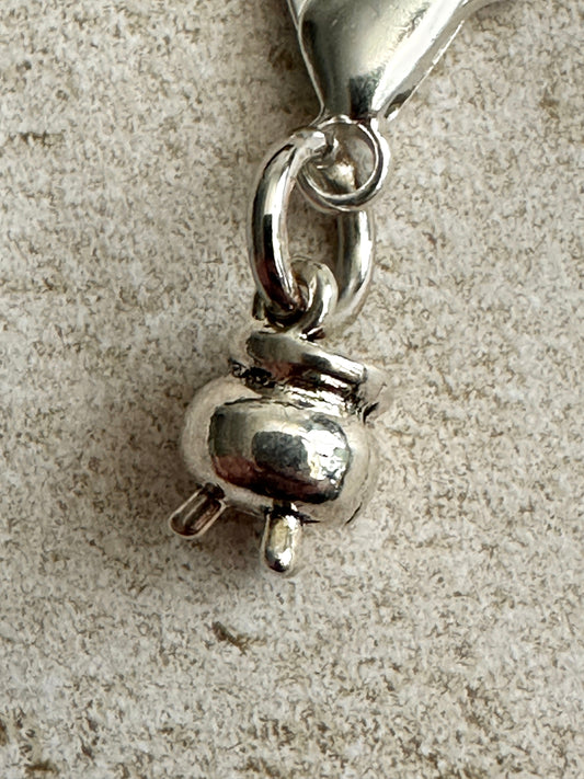 Witchy Mini Cauldron Zipper Pull Charm