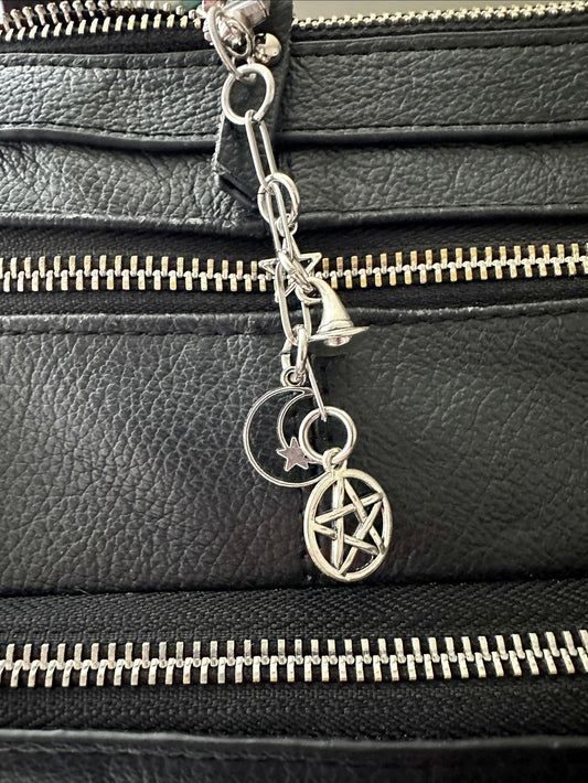 Witchy Bag Charm Keychain