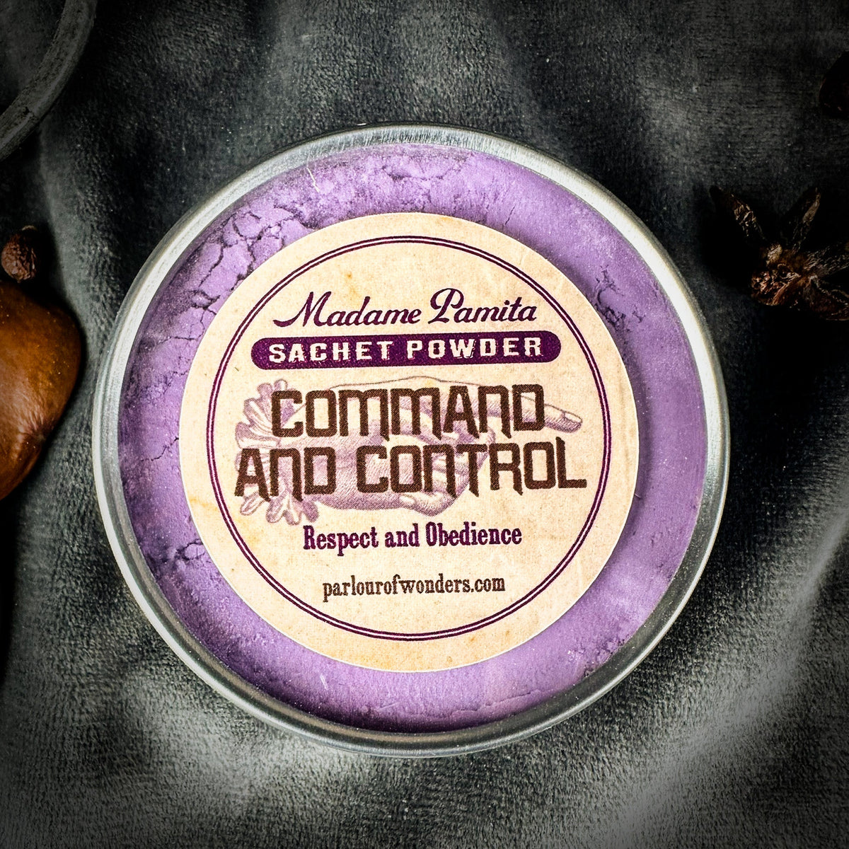 Command and Control Sachet Powder by Madame Pamita