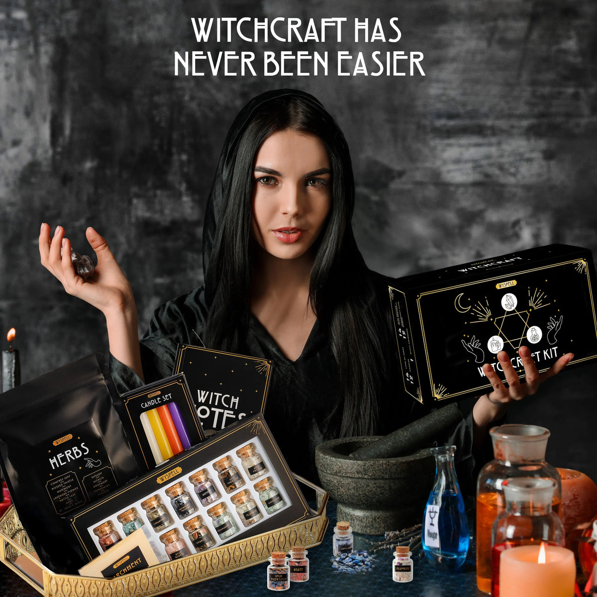 54 PCS Witchcraft Kit