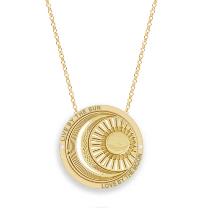 Tarot Stainless Steel Pendant Necklace