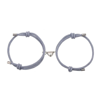 Magnetic Heart Couple Bracelets