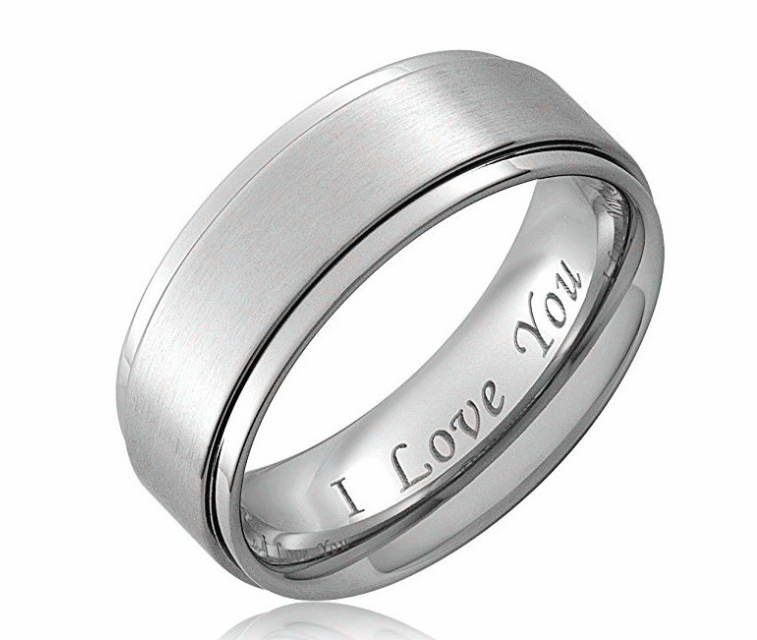 Titanium LoveBond Rings