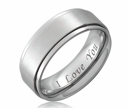 Titanium LoveBond Rings