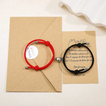 Magnetic Heart Couple Bracelets