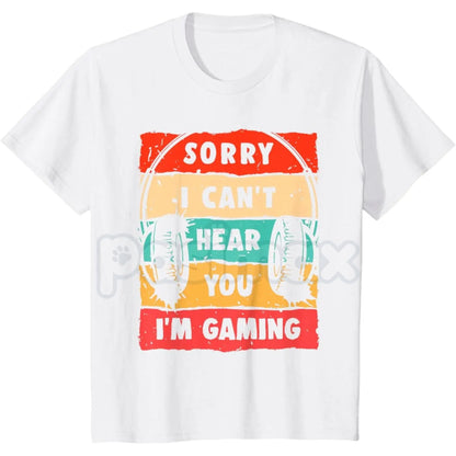 Funny Gamer T-Shirt for Teens Boys Men - Video Gaming Humor Tee, Casual Gaming Streetwear, Best Gaming Gift Apparel