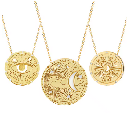 Tarot Stainless Steel Pendant Necklace