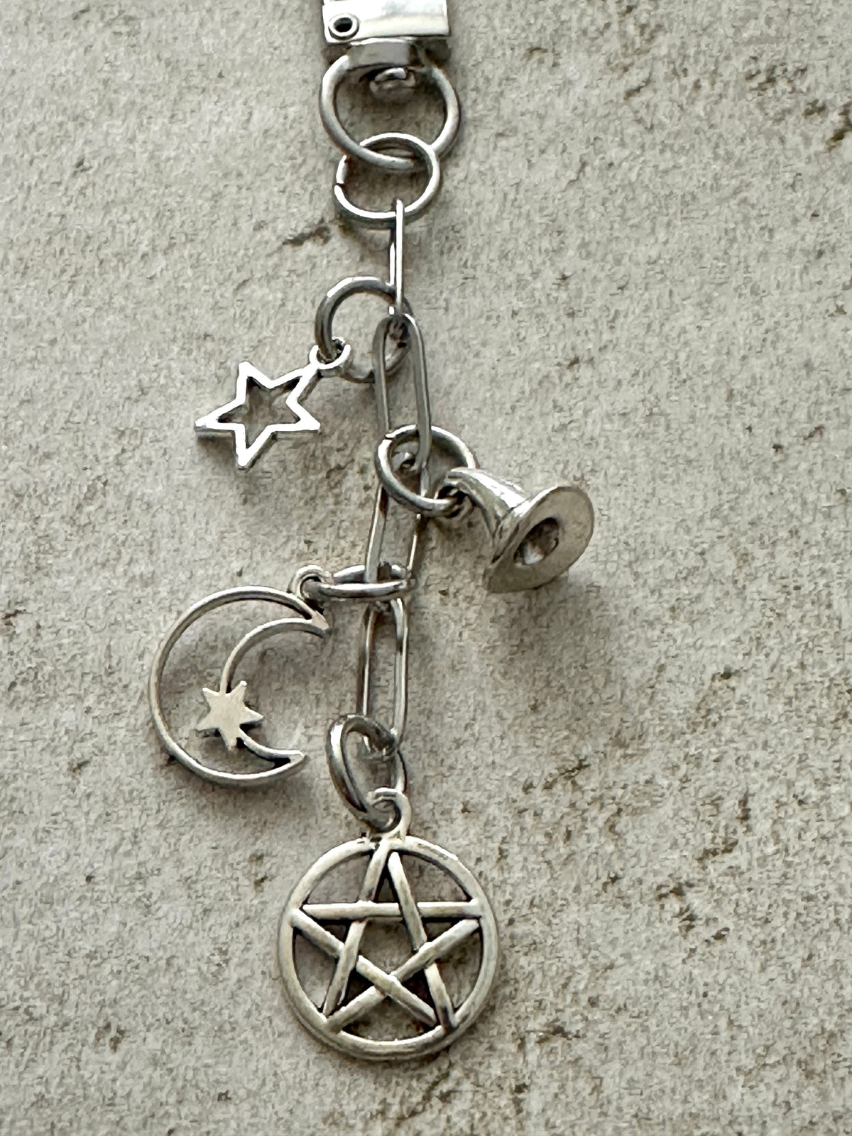 Witchy Bag Charm Keychain