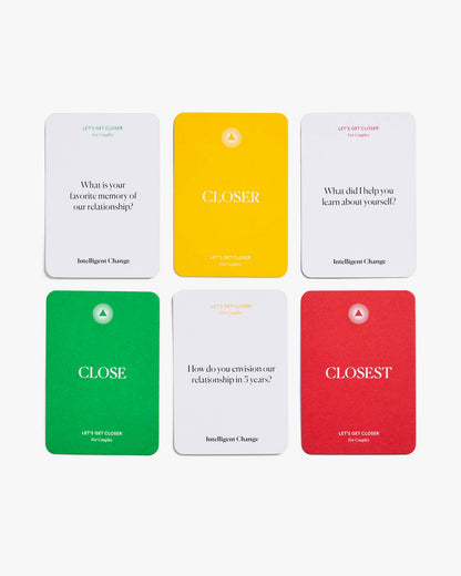Get Closer Conversation Game: Couples - Couples
