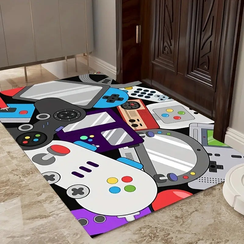 Colorful Gamer Area Rug