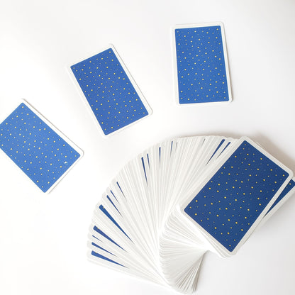 Bilingual Knight Tarot Cards
