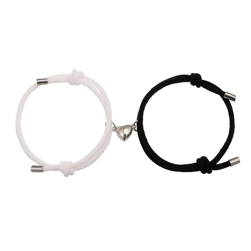 Magnetic Heart Couple Bracelets
