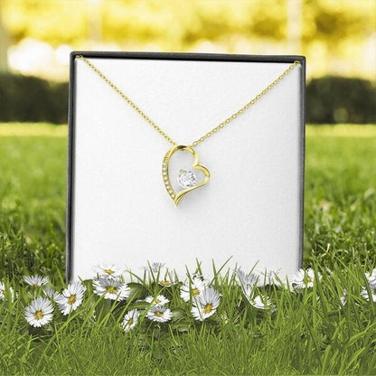 Personalized Camping Couple Forever Love Necklace - Couple With Up to 2 Pets - Gift Idea For Camping Lover - To My Camping Partner In Crime