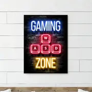 Gamer Quotes Canvas Wall Art