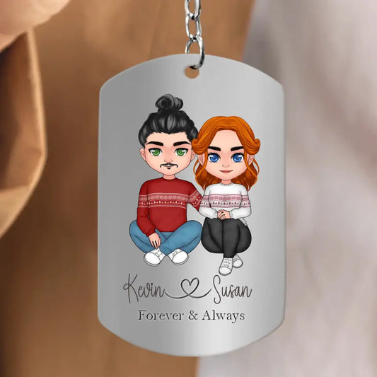 Personalized Couple Keychain – "You're Sexy, I Appreciate You"