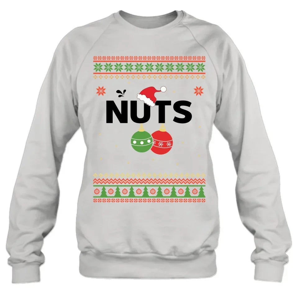 Personalized Couple Sweatshirt - Christmas Gift Idea For Couple/Him/Her