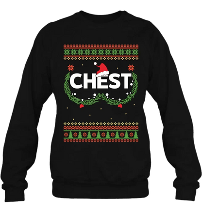 Personalized Couple Sweatshirt - Christmas Gift Idea For Couple/Him/Her