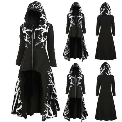 Gothic Moon Witch Hoodie