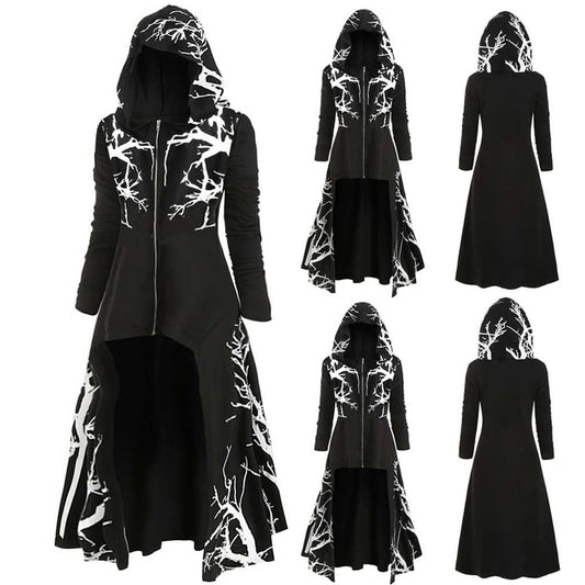 Gothic Moon Witch Hoodie