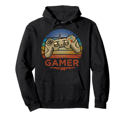 Gamer Video Game Player Teen Gift Hoodie - Trendy Graphic Men Women