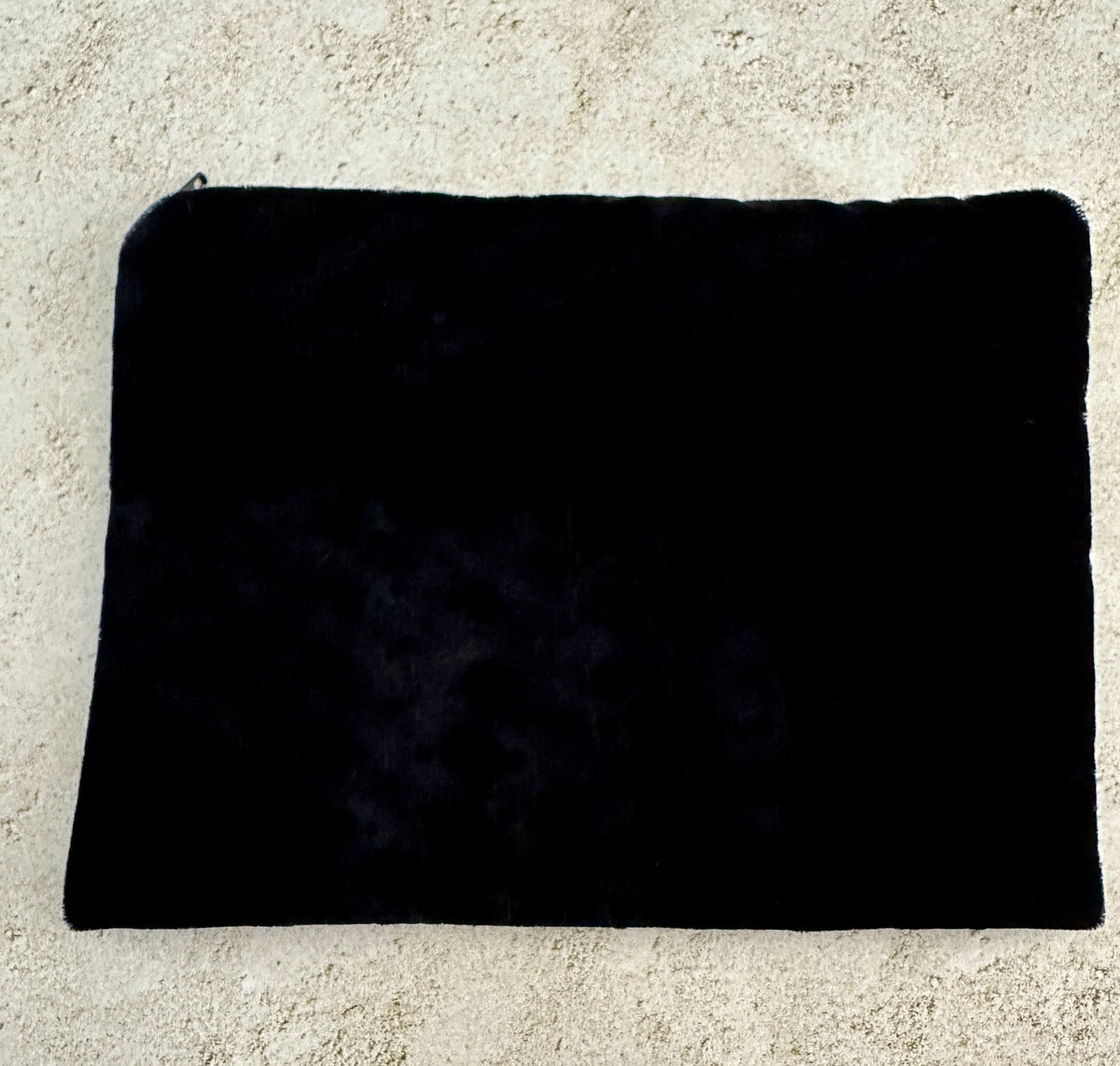 Witchy Triple Moon Embroidered Velvet Tarot Bag