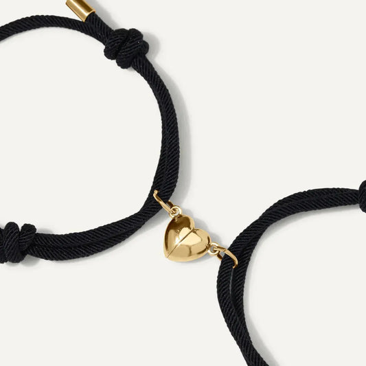 Magnetic Heart Couple Bracelets