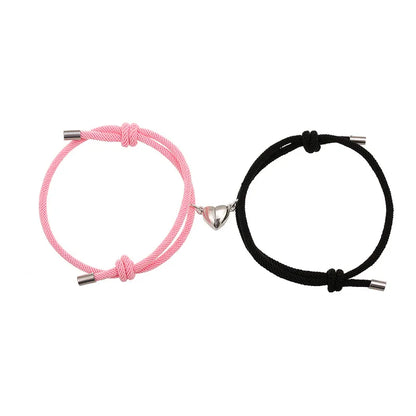 Magnetic Heart Couple Bracelets