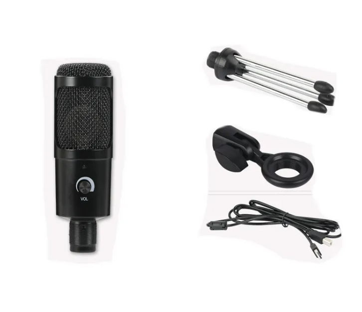 Pro Stream Condenser Mic – Gaming & Live Recording