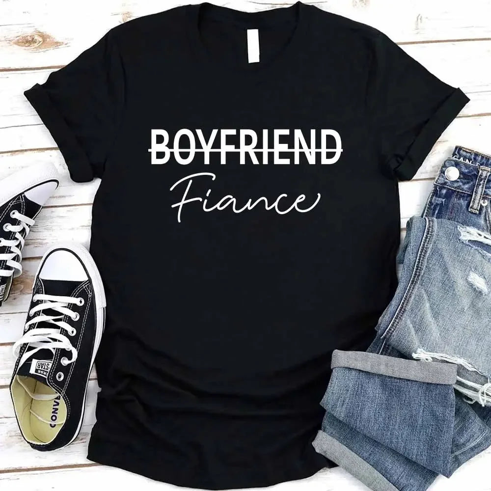 Boyfriend & Girlfriend Couples Tee