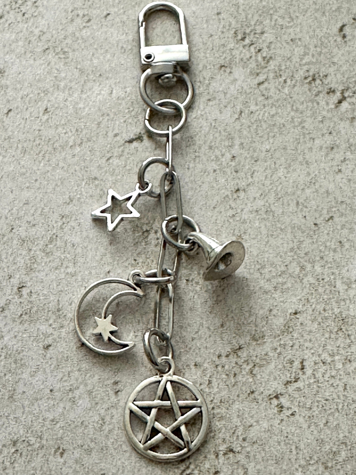 Witchy Bag Charm Keychain