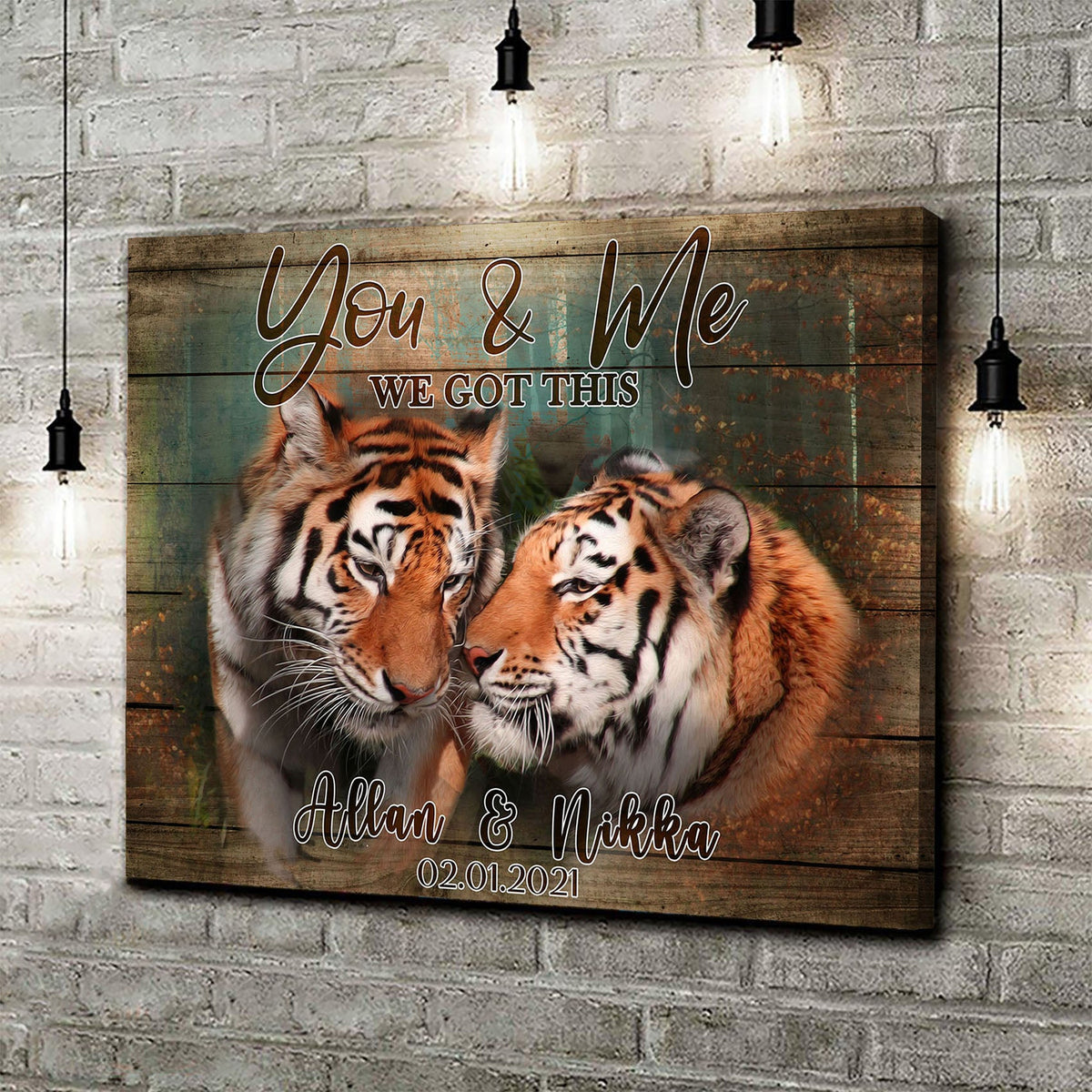 We Got This Tiger Couple Sign