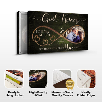 God Knew Couple Sign