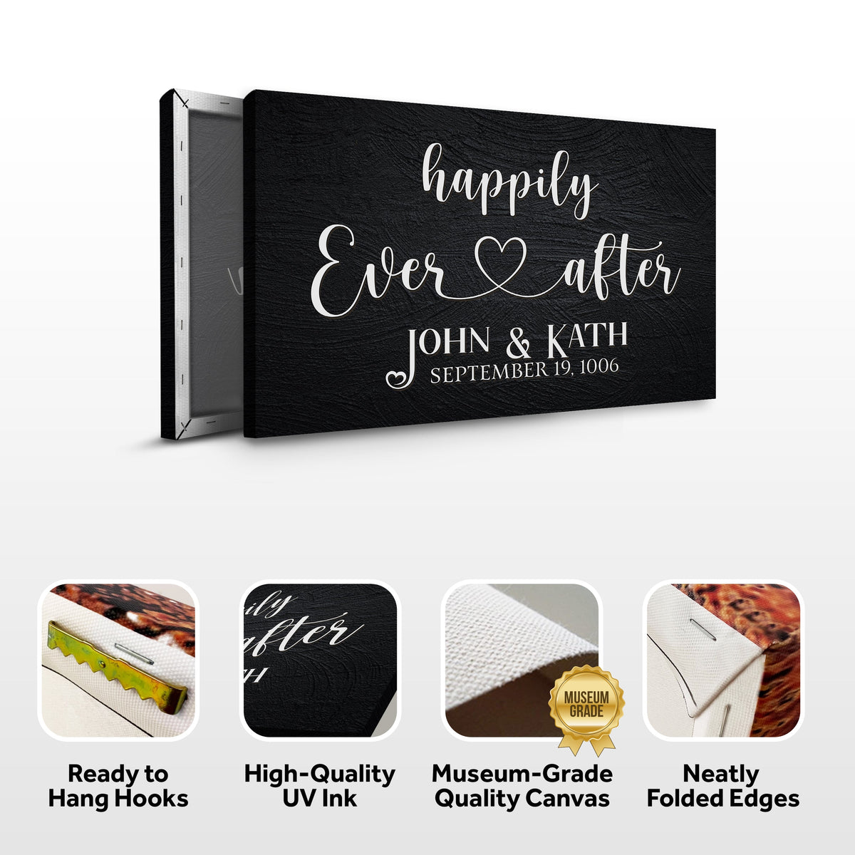 Happily Ever After Couple Sign VII