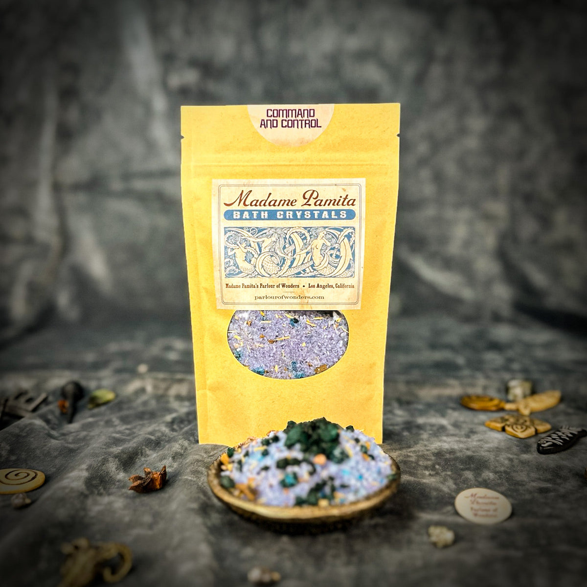 Command and Control Bath Crystals