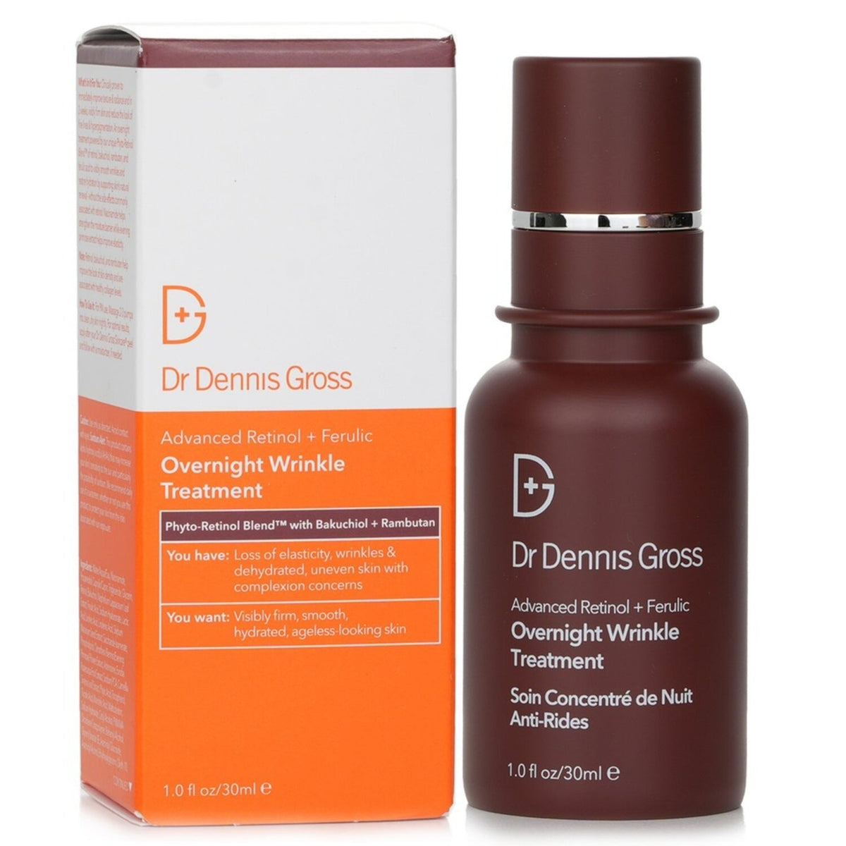 Dr. Dennis Gross Advanced Retinol + Ferulic Overnight Wrinkle Treatment 1 oz