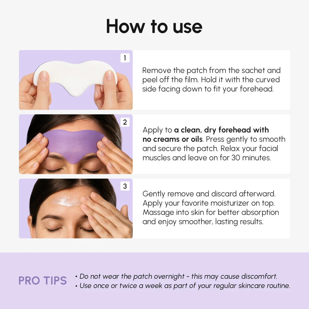 Marée Forehead Wrinkle Patches