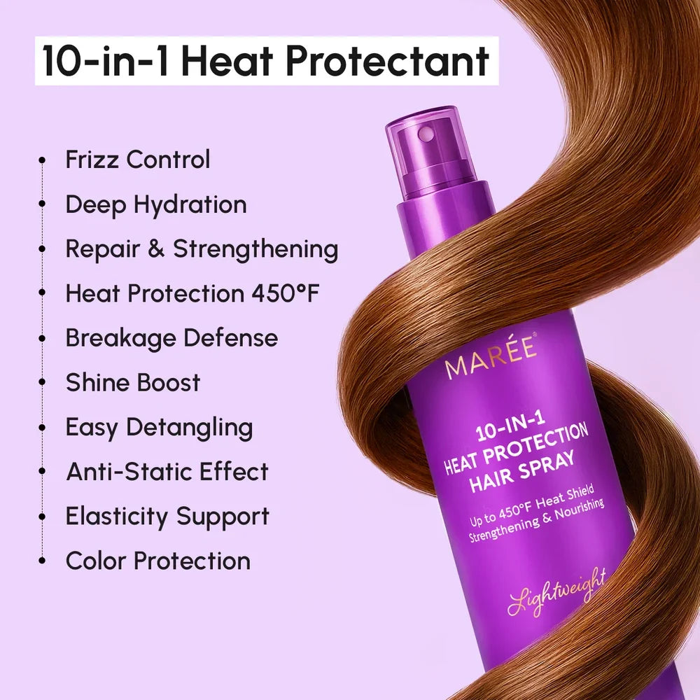 Heat Styling Protective Hair Spray