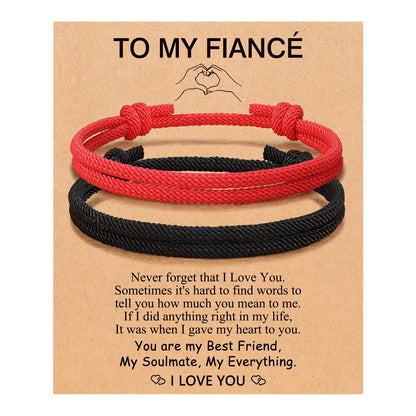 Strap Soul Mate Couple Valentine's Day Birthday Gift Bracelets