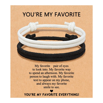 Strap Soul Mate Couple Valentine's Day Birthday Gift Bracelets