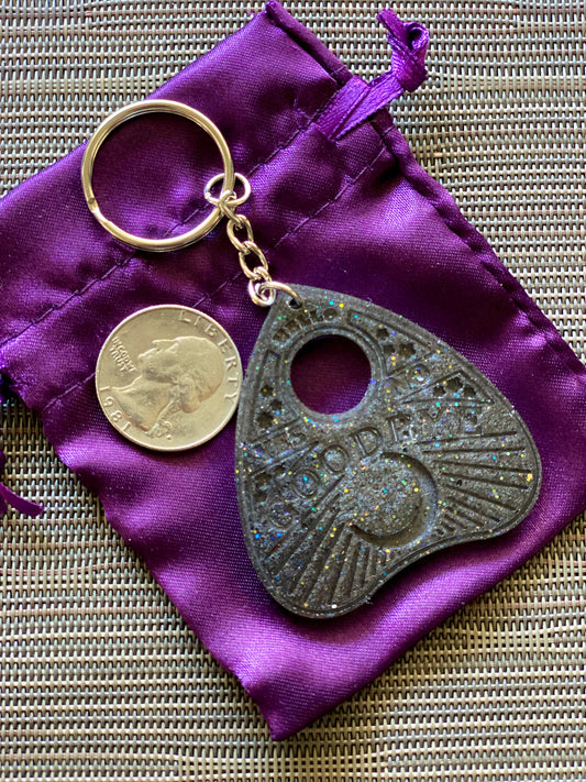 Ouija Planchette Keychain