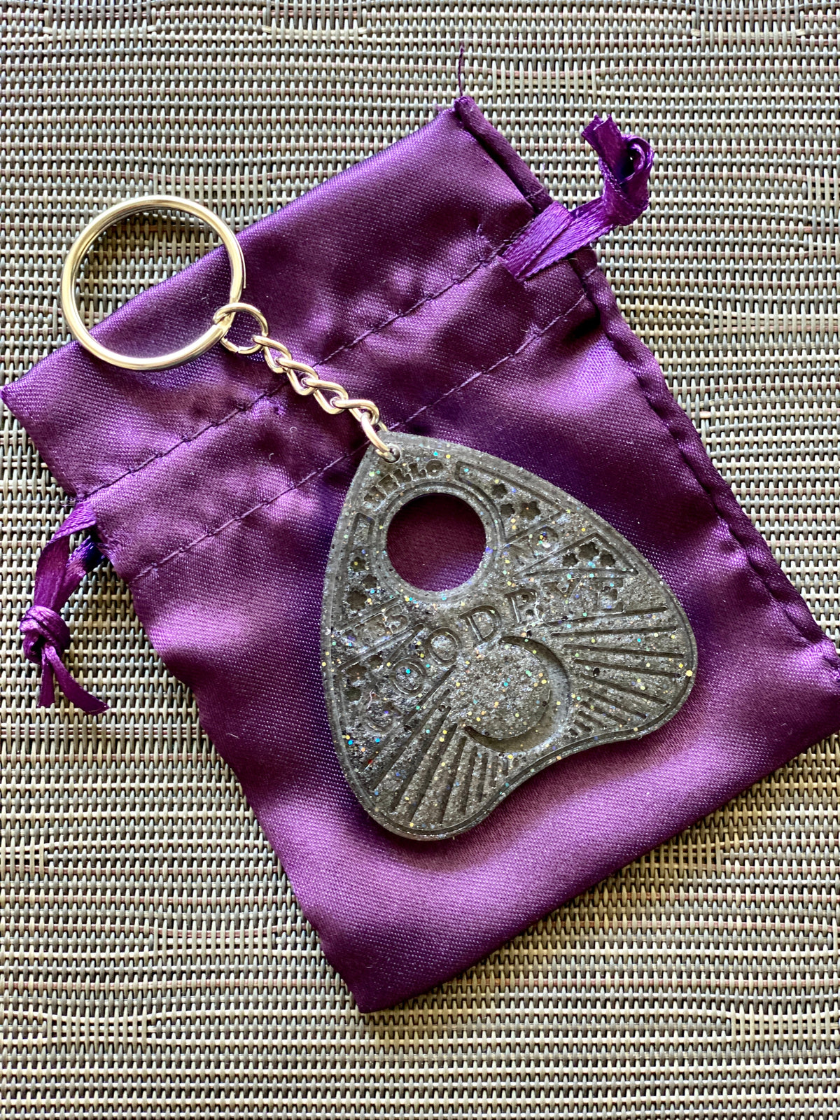 Ouija Planchette Keychain