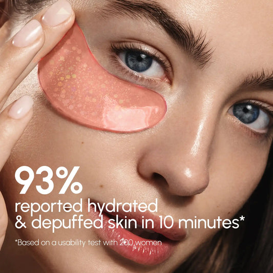 Pink Eye Patches for Puffy Eyes