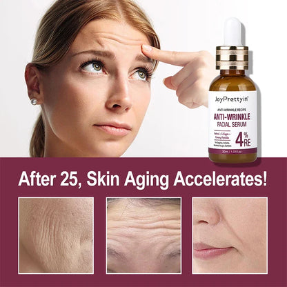 Anti-Wrinkle Retinol Face Serum Collagen Anti-Aging Lifting Firming Hyaluronic Acid Facial Serum Skin Care 30ml