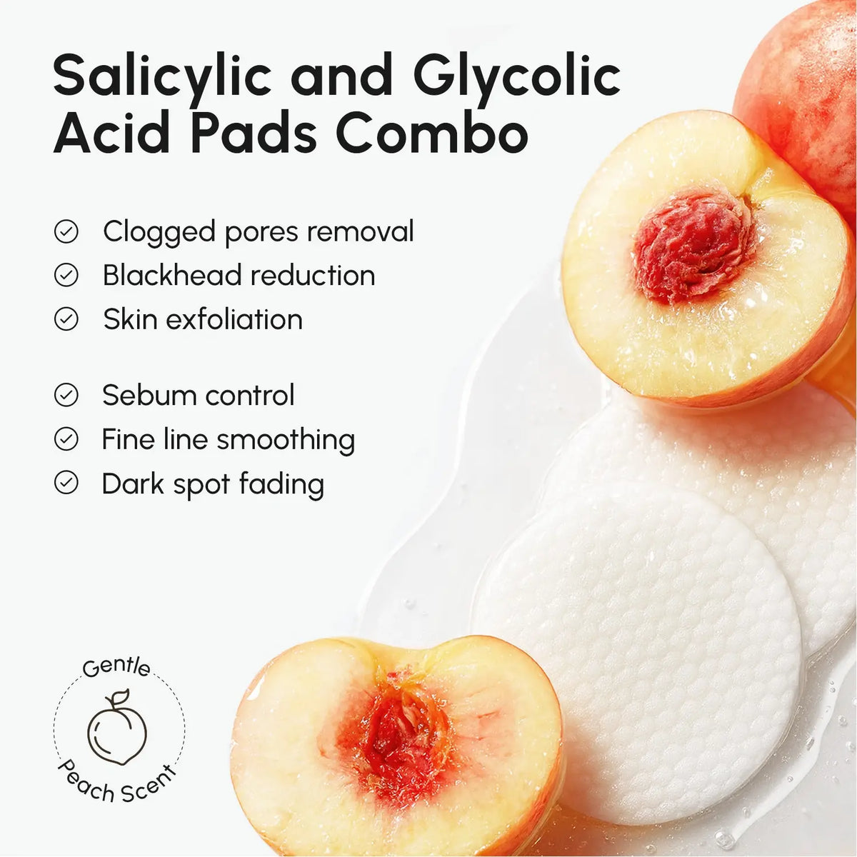 Glycolic & Salicylic Acid Peel Pads