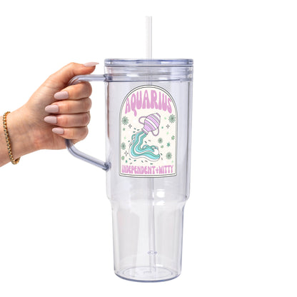 Zodiac Astrology Horoscope Glass Cups