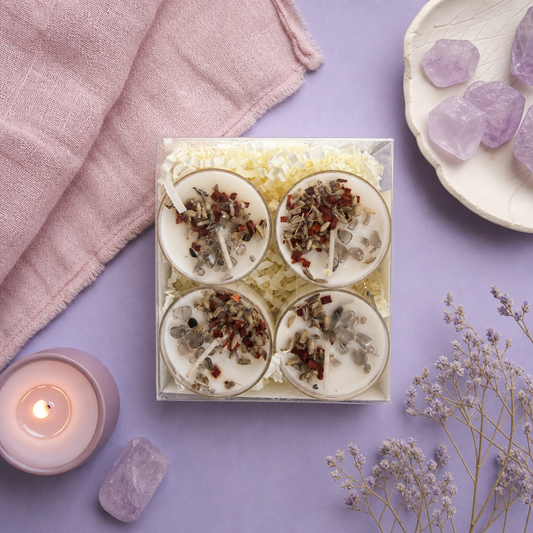 Hecate Goddess Tea Light Candle Set