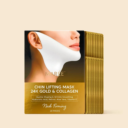 24K Gold V-Line Lifting Mask 20 PCS