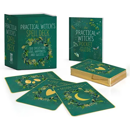 The Practical Witch's Spell Deck: 100 Spells for Love, Happiness, and Success - Paperback