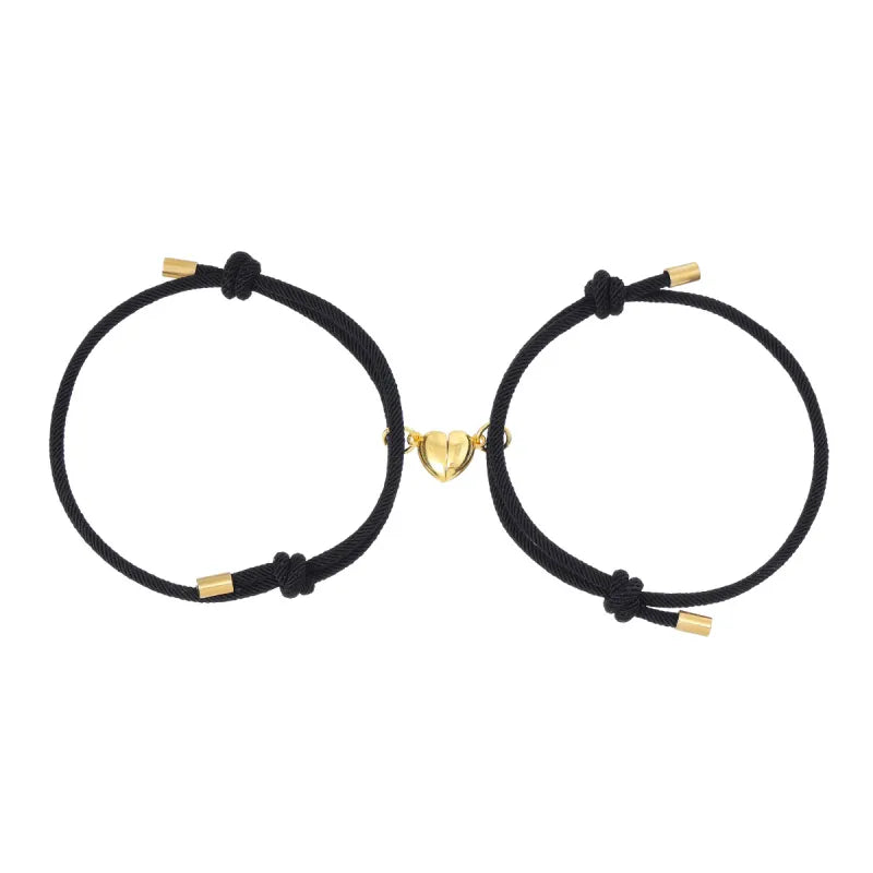 Magnetic Heart Couple Bracelets