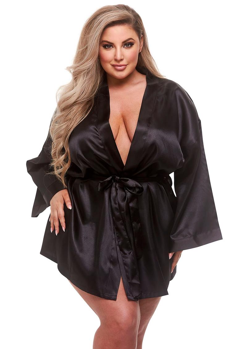 All Satin Robe